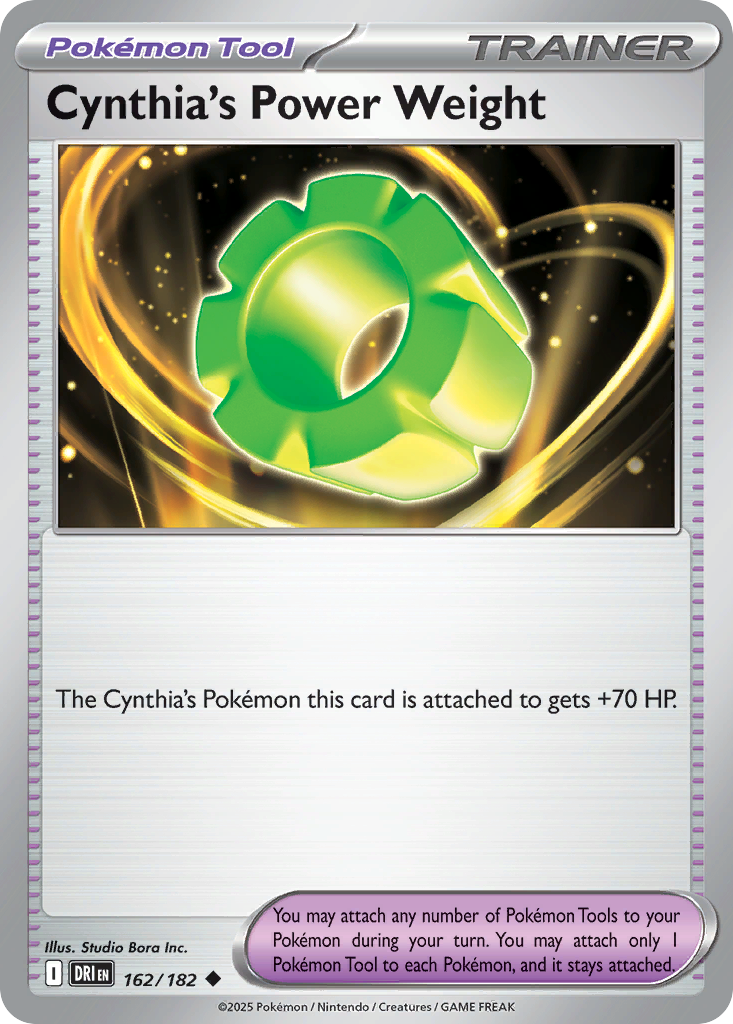 Cynthia's Power Weight