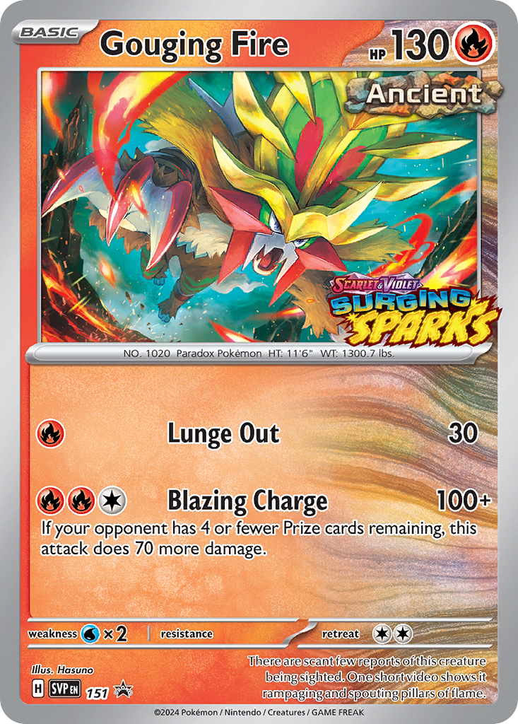 Gouging Fire