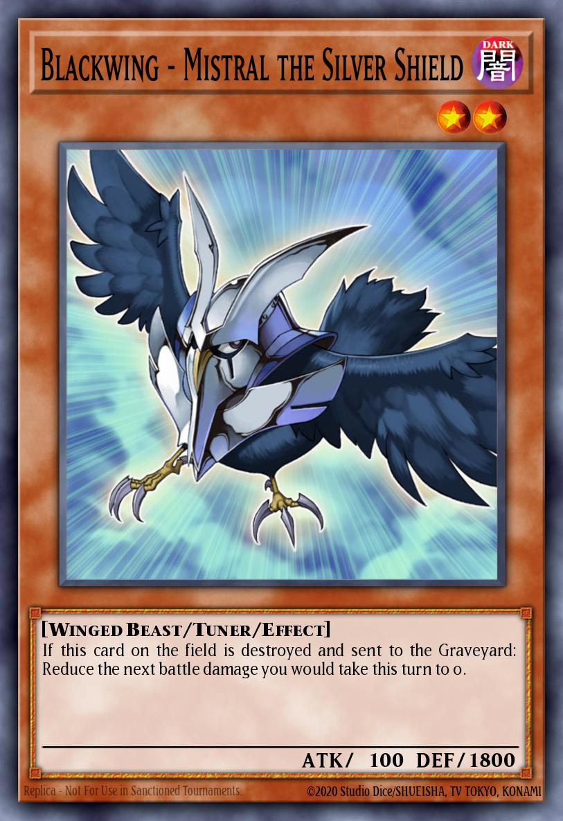 Blackwing - Mistral the Silver Shield ANPR #ANPR-EN004 English Yu-Gi-Oh! card