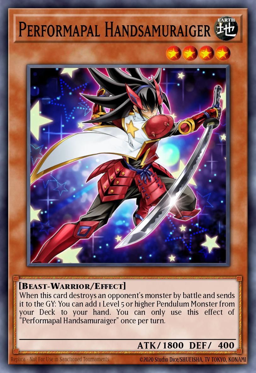 Performapal Handsamuraiger CYHO #CYHO-EN093 English Yu-Gi-Oh! card