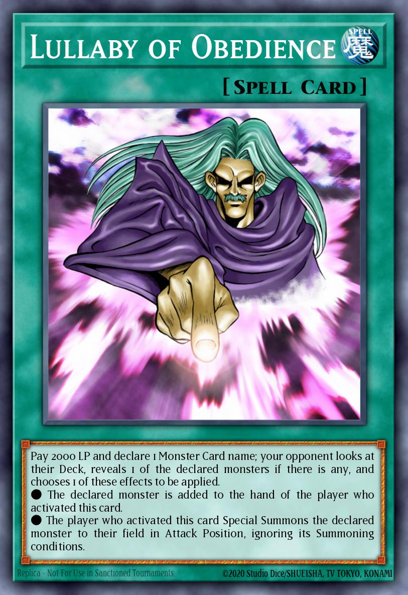Lullaby of Obedience DPRP #DPRP-EN009 English Yu-Gi-Oh! card