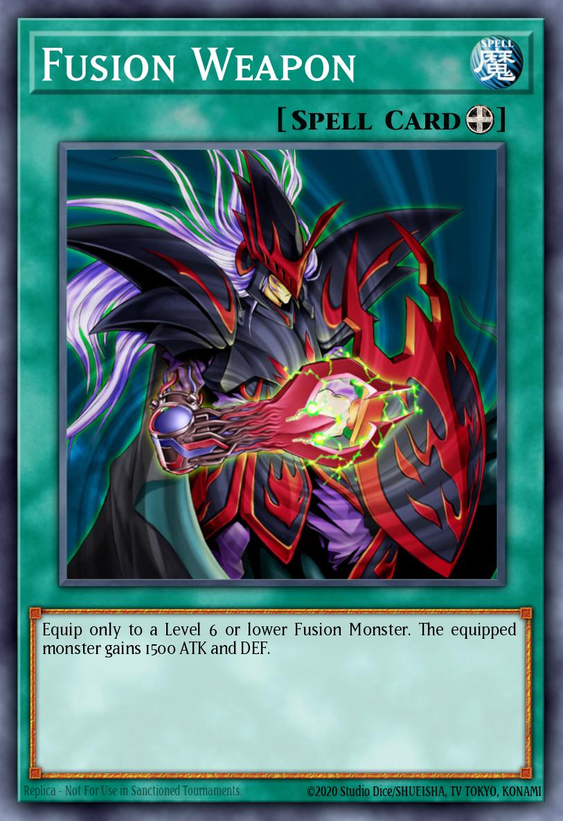 Fusion Weapon DR3 #DR3-EN047 English Yu-Gi-Oh! card