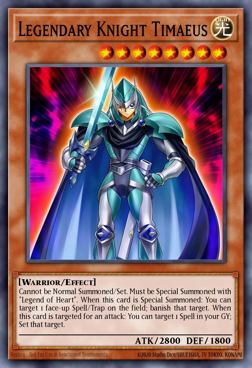 Legendary Knight Timaeus DRL3 #DRL3-EN041 English Yu-Gi-Oh! card