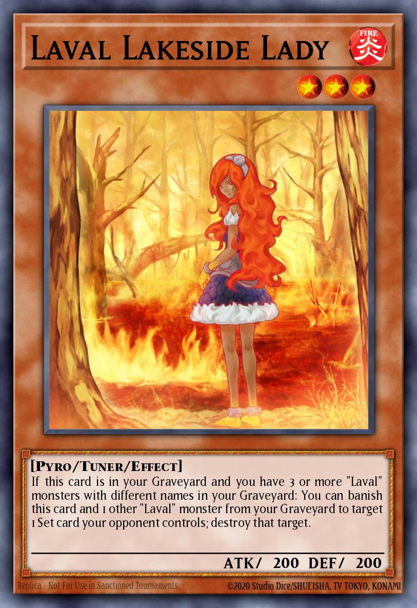 Laval Lakeside Lady DT06 #DT06-EN070 English Yu-Gi-Oh! card