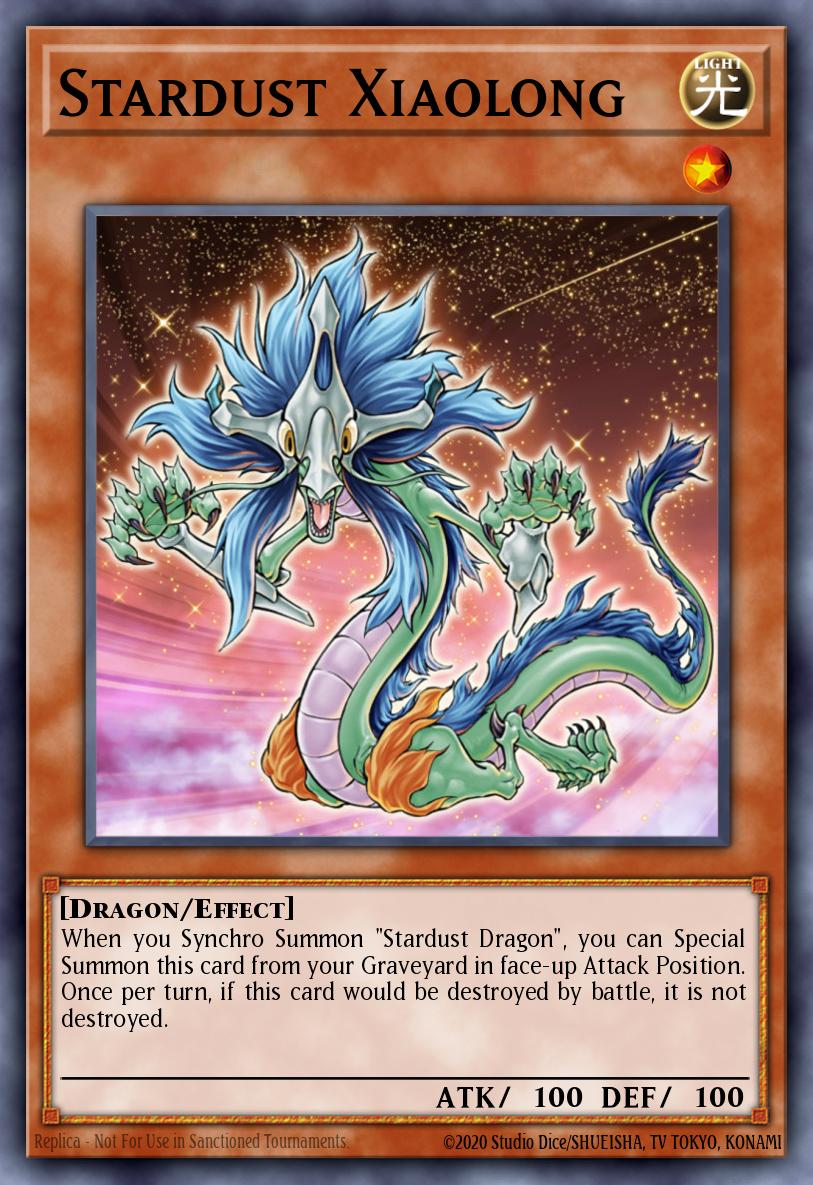 Stardust Xiaolong KICO #KICO-EN033 English Yu-Gi-Oh! card