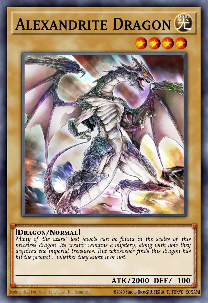 Alexandrite Dragon LDK2 #LDK2-ENK12 English Yu-Gi-Oh! card