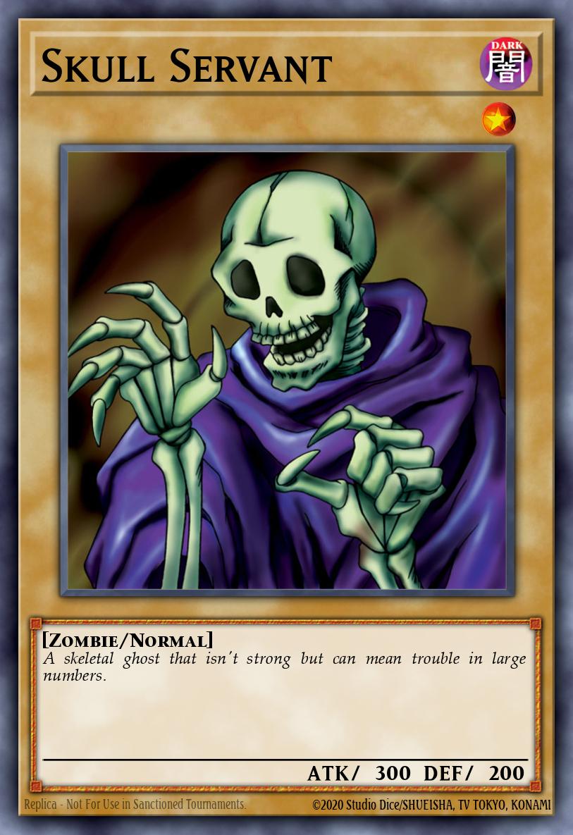 Skull Servant LOB #LOB-004 English Yu-Gi-Oh! card