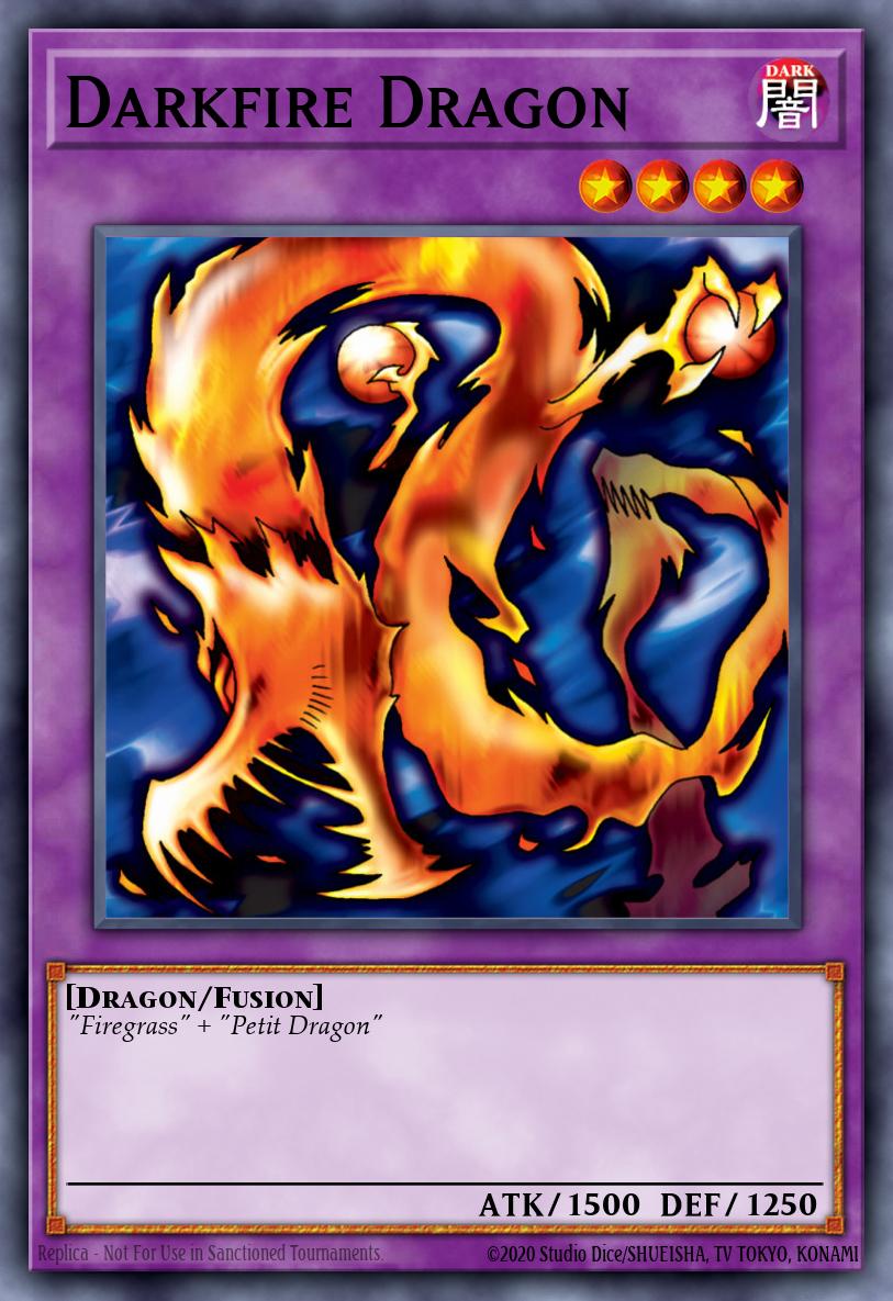 Darkfire Dragon LOB #LOB-019 English Yu-Gi-Oh! card