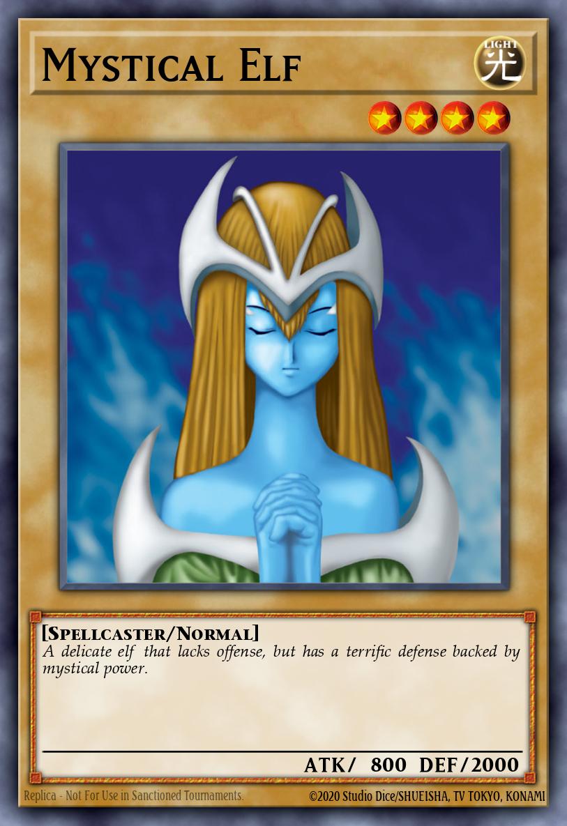 Mystical Elf LOB #LOB-062 English Yu-Gi-Oh! card