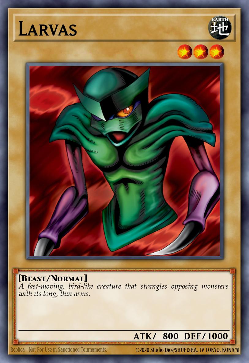 Larvas LOB #LOB-073 English Yu-Gi-Oh! card