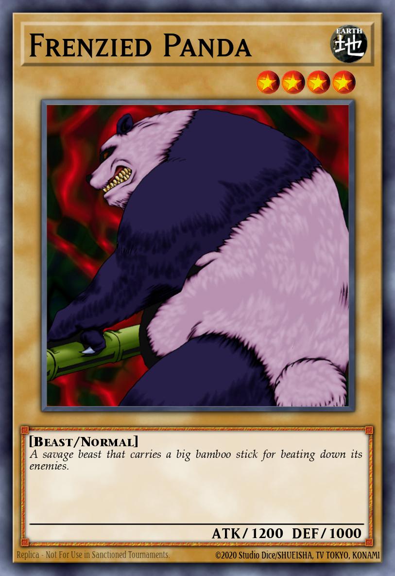 Frenzied Panda LOB #LOB-081 English Yu-Gi-Oh! card