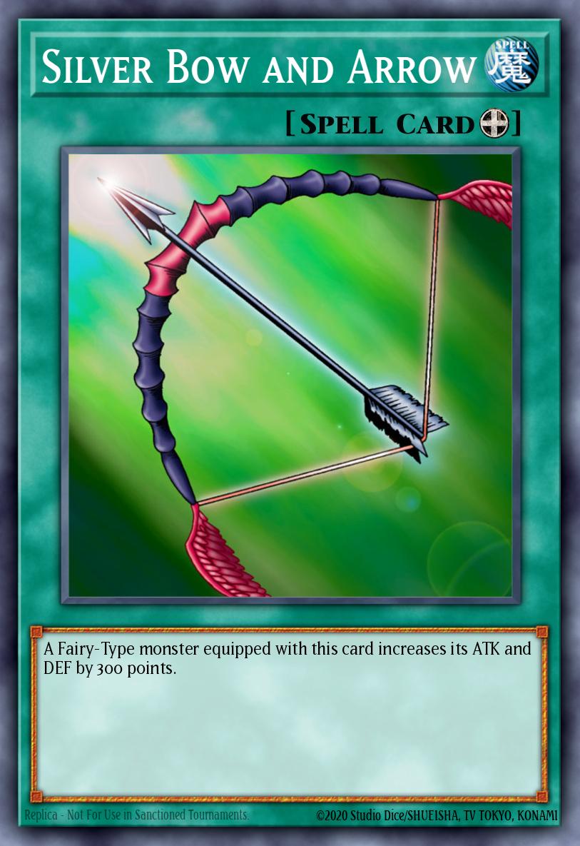 Silver Bow and Arrow LOB #LOB-091 English Yu-Gi-Oh! card
