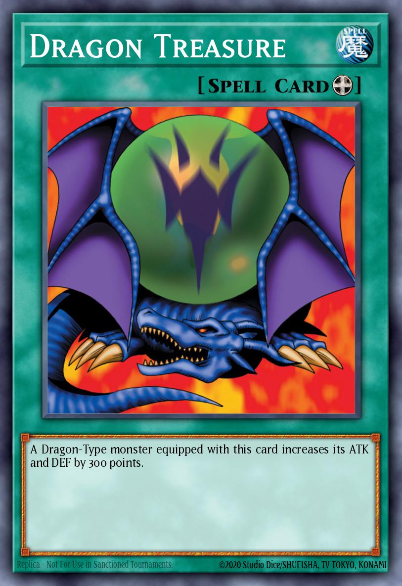 Dragon Treasure LOB #LOB-092 English Yu-Gi-Oh! card