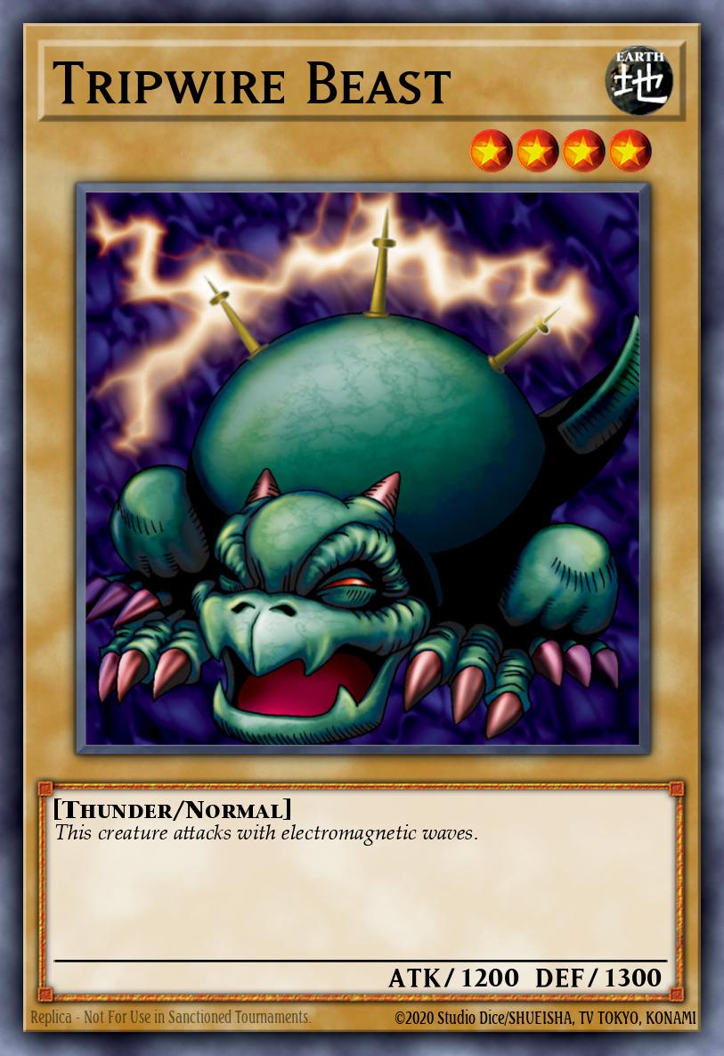 Tripwire Beast LOB #LOB-104 English Yu-Gi-Oh! card