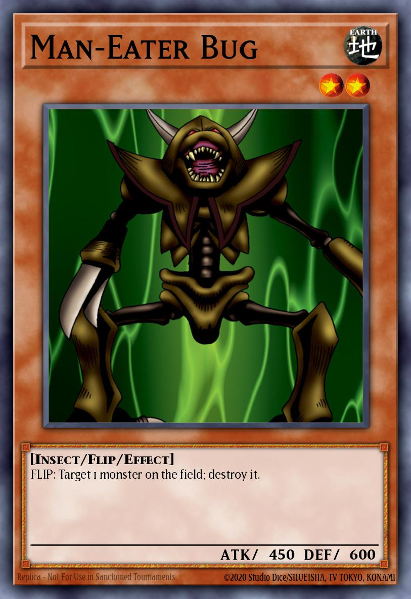 Man-Eater Bug LOB #LOB-108 English Yu-Gi-Oh! card