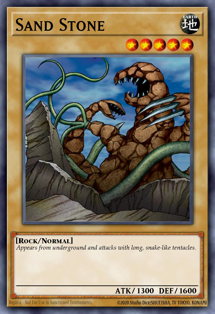 Sand Stone LOB #LOB-109 English Yu-Gi-Oh! card