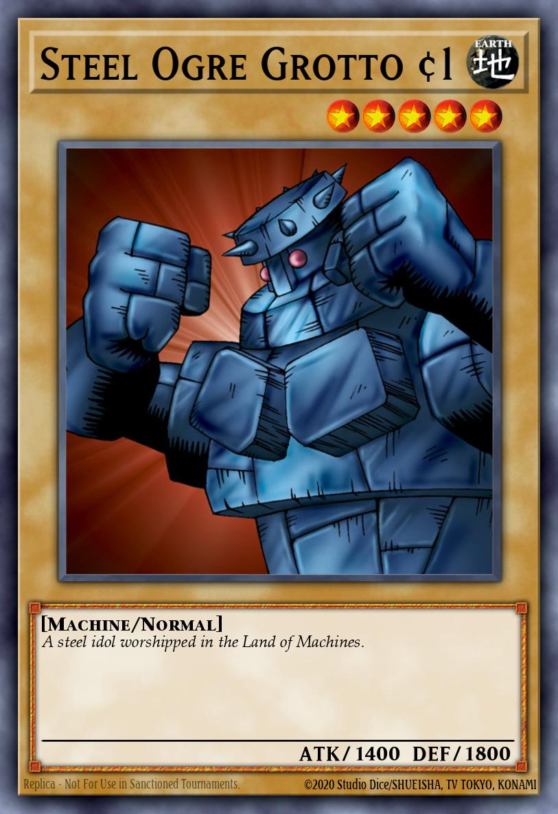 Steel Ogre Grotto #1 LOB #LOB-112 English Yu-Gi-Oh! card