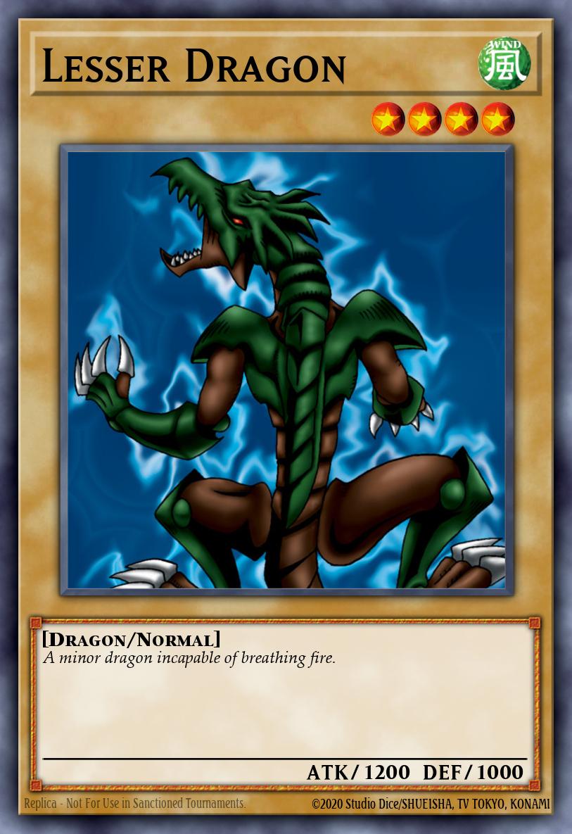 Lesser Dragon LOB #LOB-113 English Yu-Gi-Oh! card
