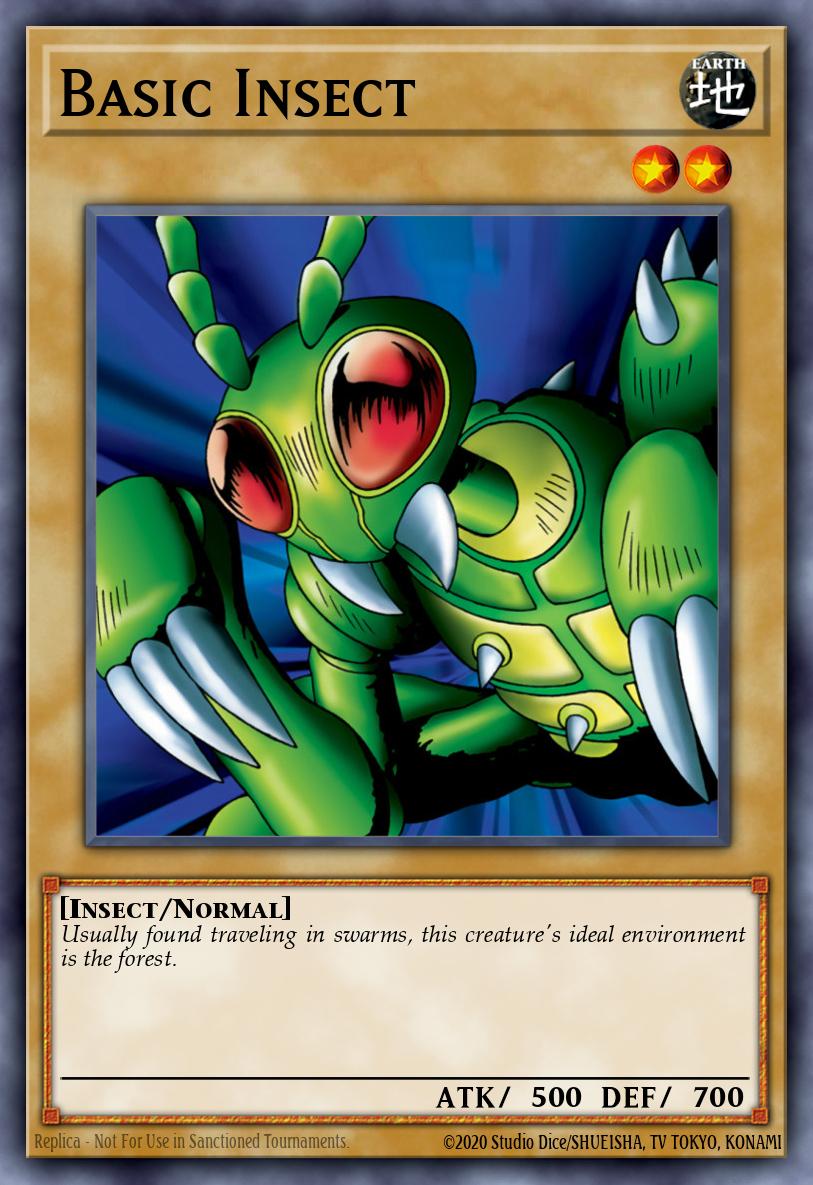Basic Insect LOB #LOB-E006 English Yu-Gi-Oh! card