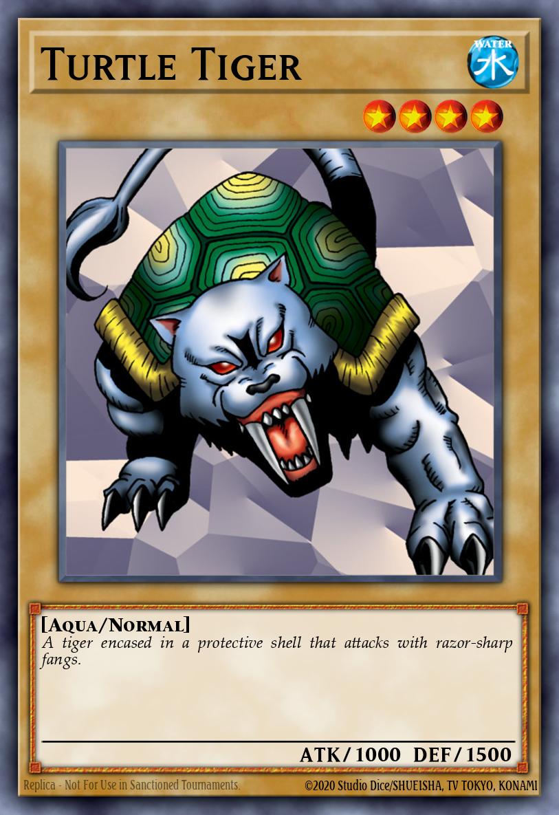 Turtle Tiger LOB #LOB-E018 English Yu-Gi-Oh! card