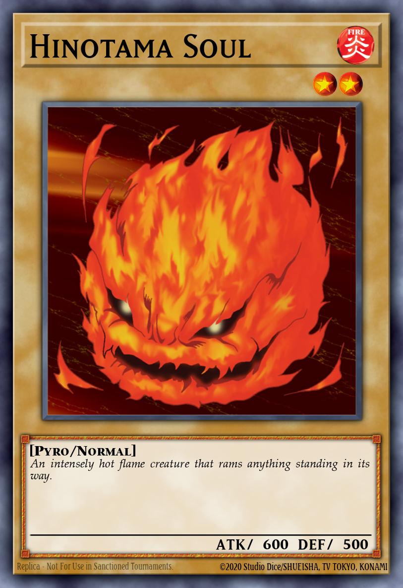 Hinotama Soul LOB #LOB-E020 English Yu-Gi-Oh! card