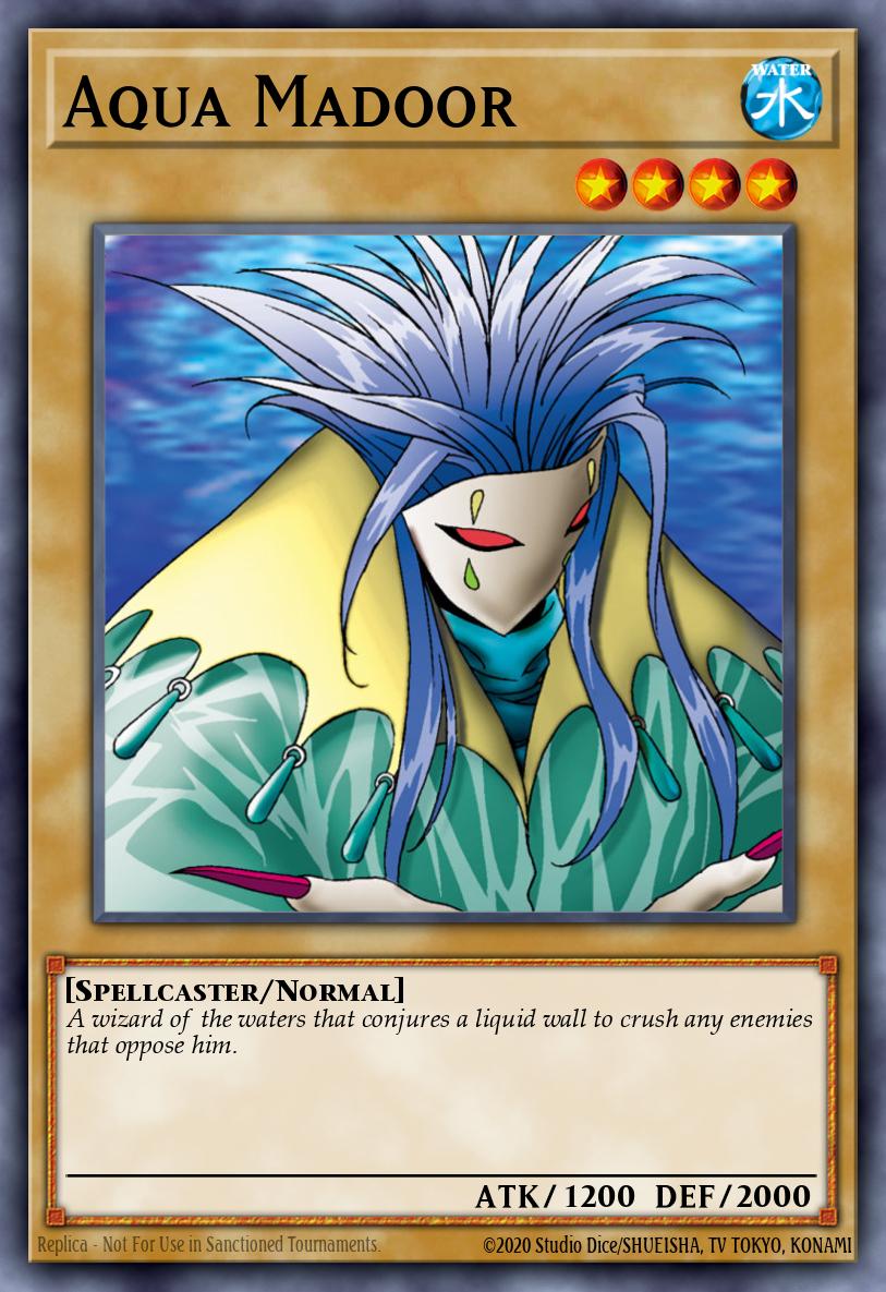 Aqua Madoor LOB #LOB-E021 English Yu-Gi-Oh! card