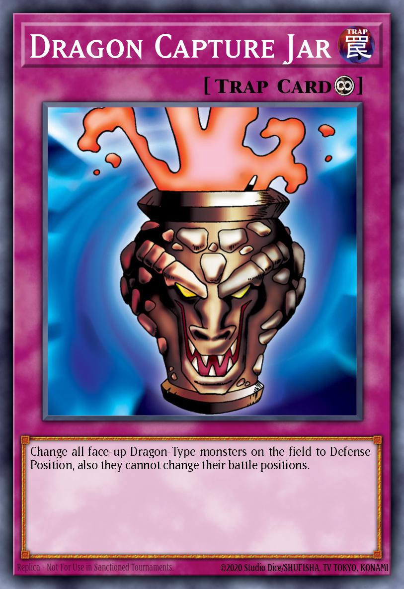 Dragon Capture Jar LOB #LOB-E035 English Yu-Gi-Oh! card