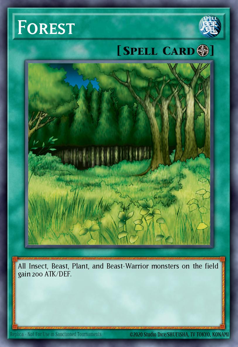 Forest LOB #LOB-E036 English Yu-Gi-Oh! card
