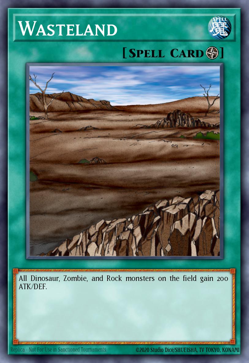 Wasteland LOB #LOB-E037 English Yu-Gi-Oh! card