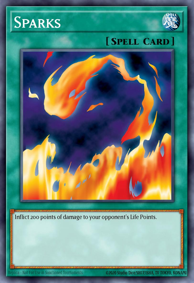Sparks LOB #LOB-E044 English Yu-Gi-Oh! card