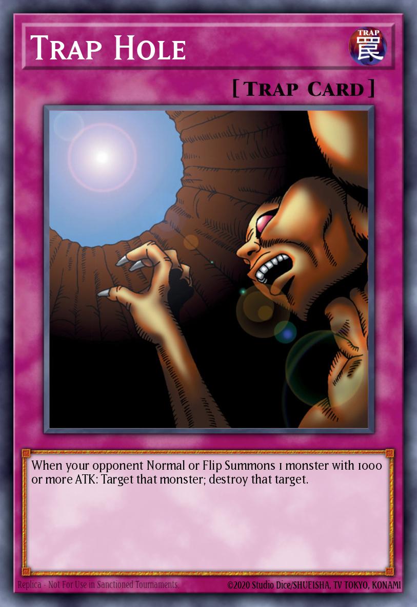Trap Hole LOB #LOB-E046 English Yu-Gi-Oh! card