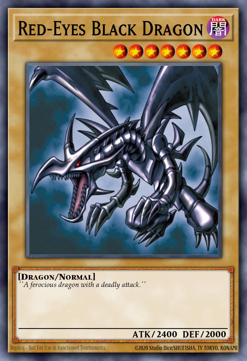 Red-Eyes Black Dragon LOB #LOB-E056 English Yu-Gi-Oh! card
