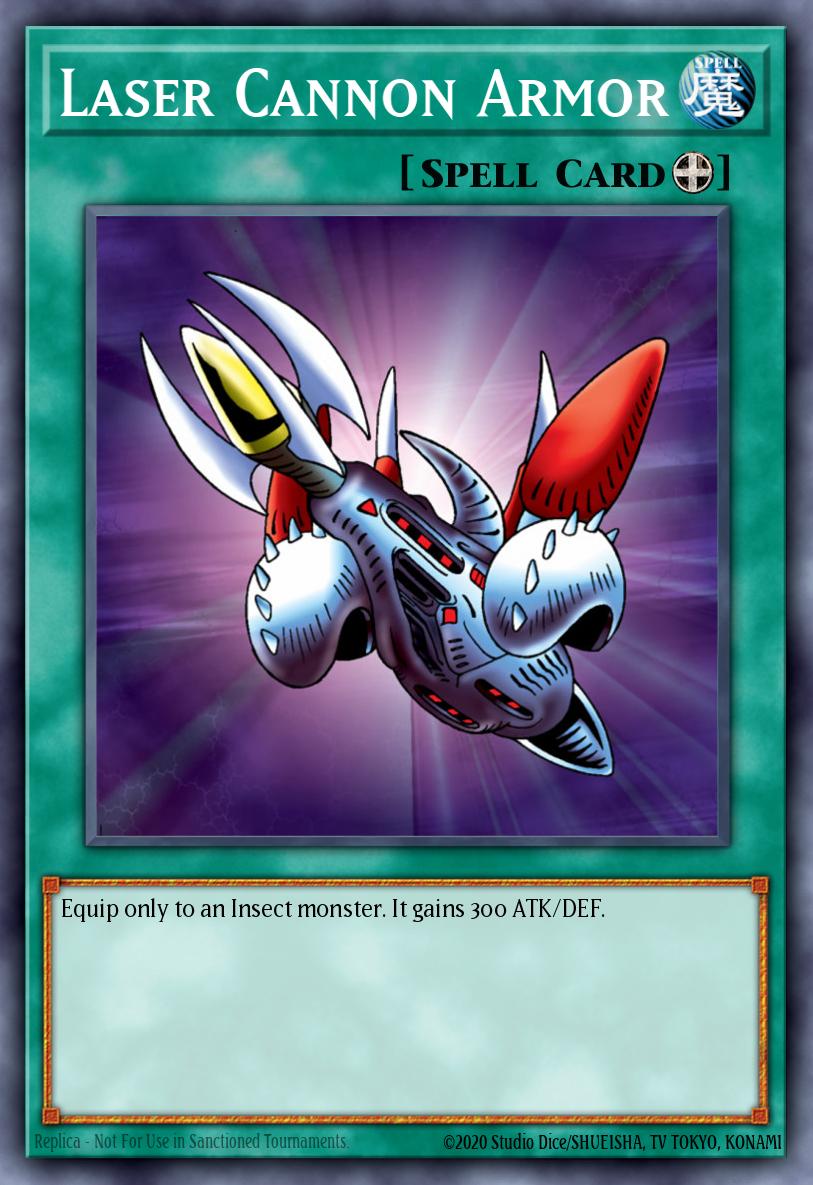 Laser Cannon Armor LOB #LOB-E069 English Yu-Gi-Oh! card