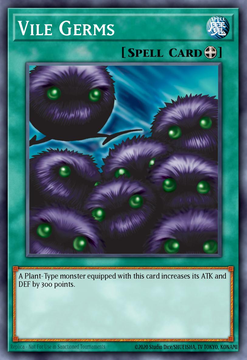 Vile Germs LOB #LOB-E070 English Yu-Gi-Oh! card
