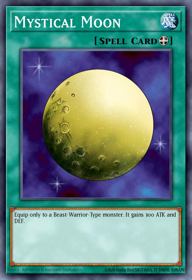 Mystical Moon LOB #LOB-E074 English Yu-Gi-Oh! card
