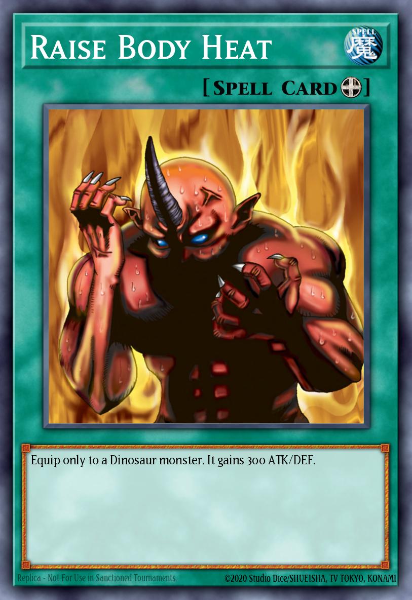Raise Body Heat LOB #LOB-E077 English Yu-Gi-Oh! card