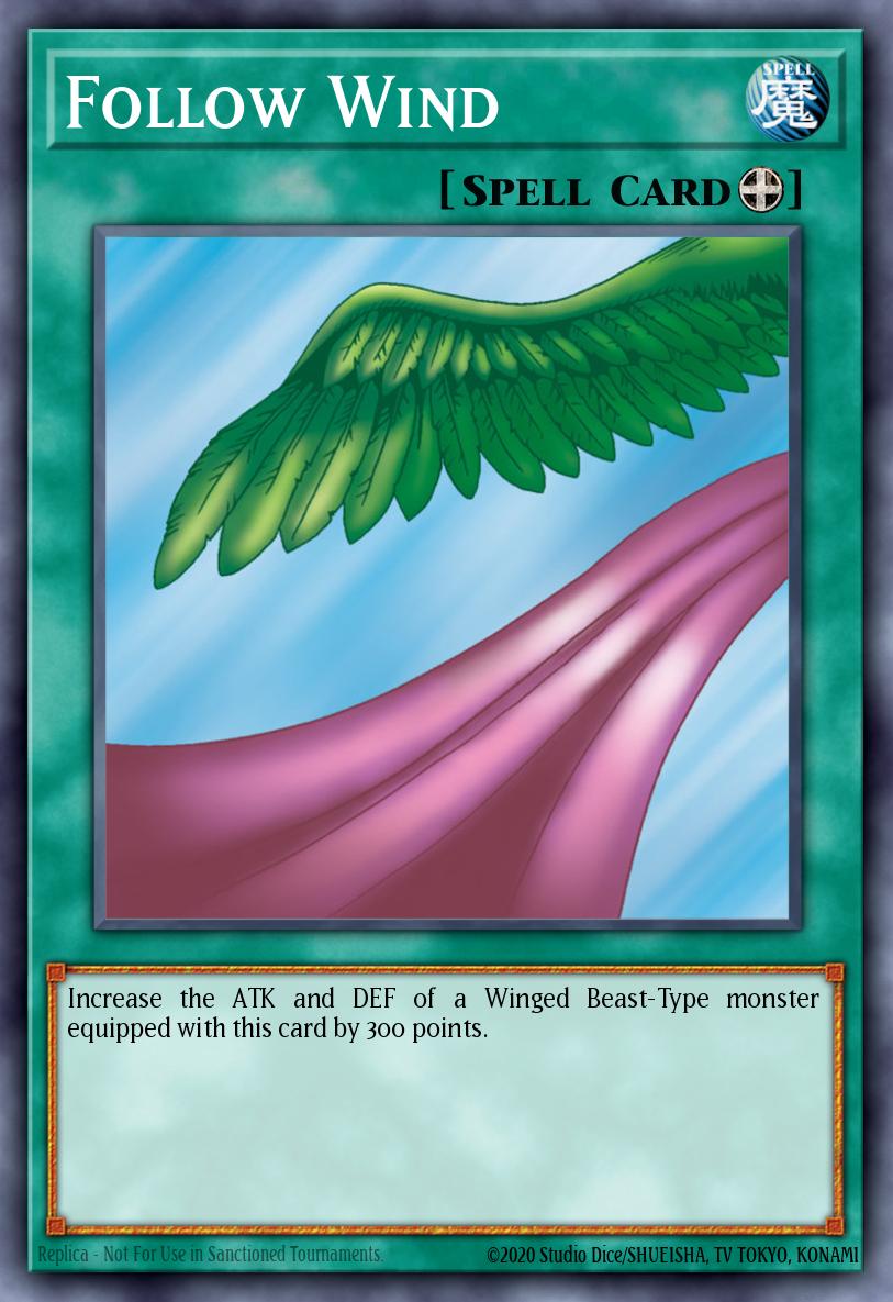 Follow Wind LOB #LOB-E078 English Yu-Gi-Oh! card