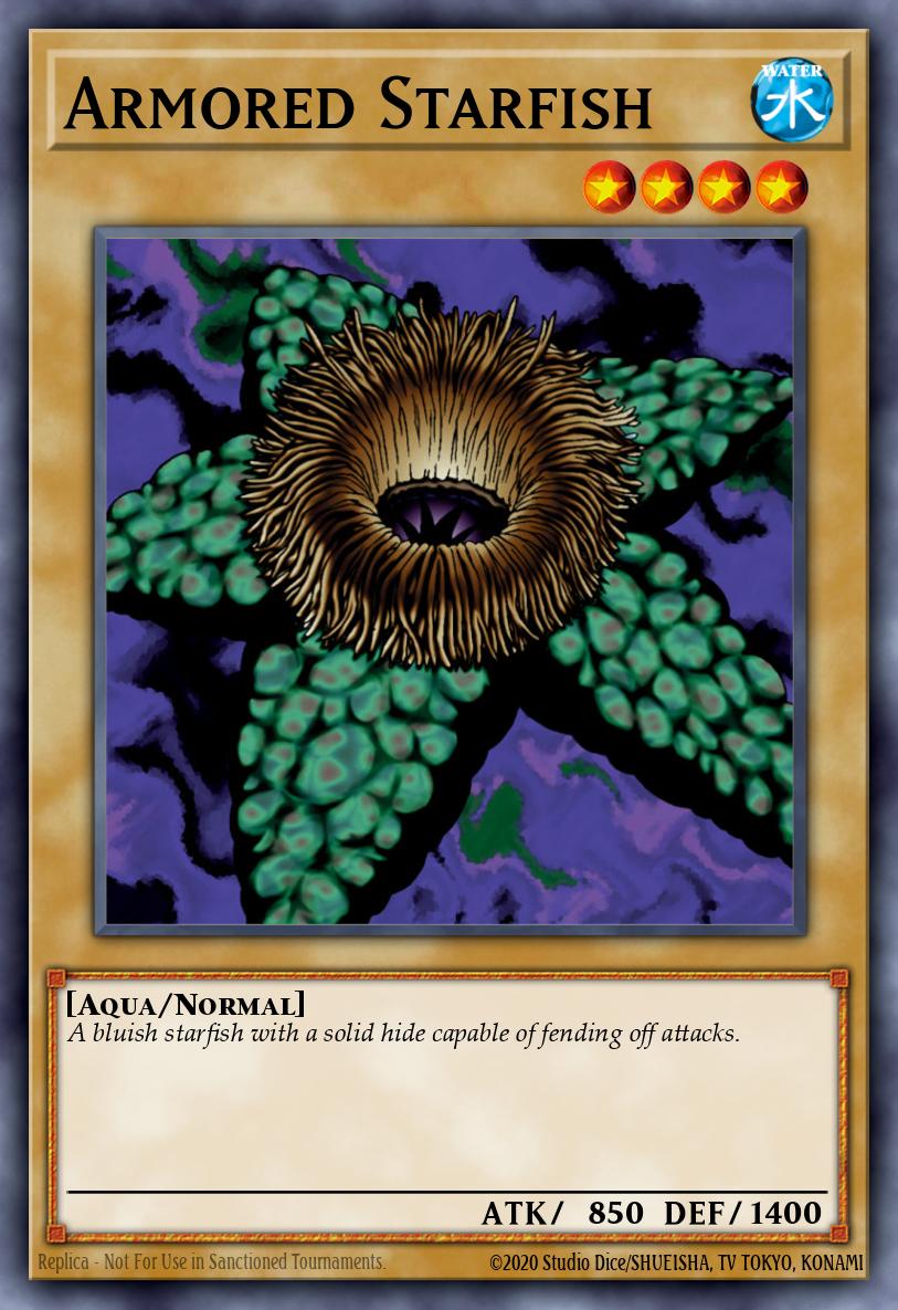 Armored Starfish LOB #LOB-E094 English Yu-Gi-Oh! card