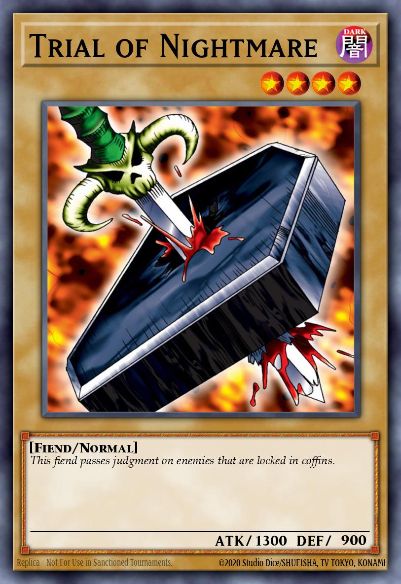 Trial of Nightmare LOB #LOB-EN012 English Yu-Gi-Oh! card