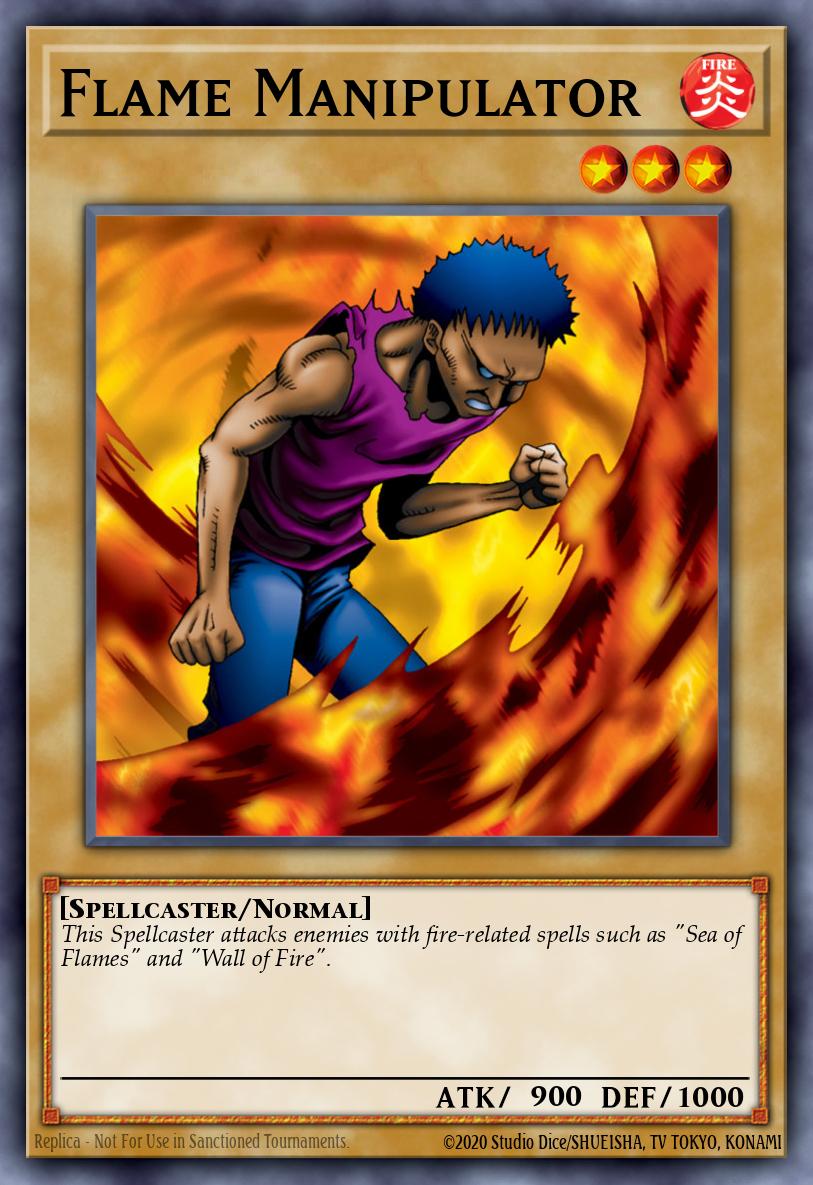 Flame Manipulator LOB #LOB-EN016 English Yu-Gi-Oh! card