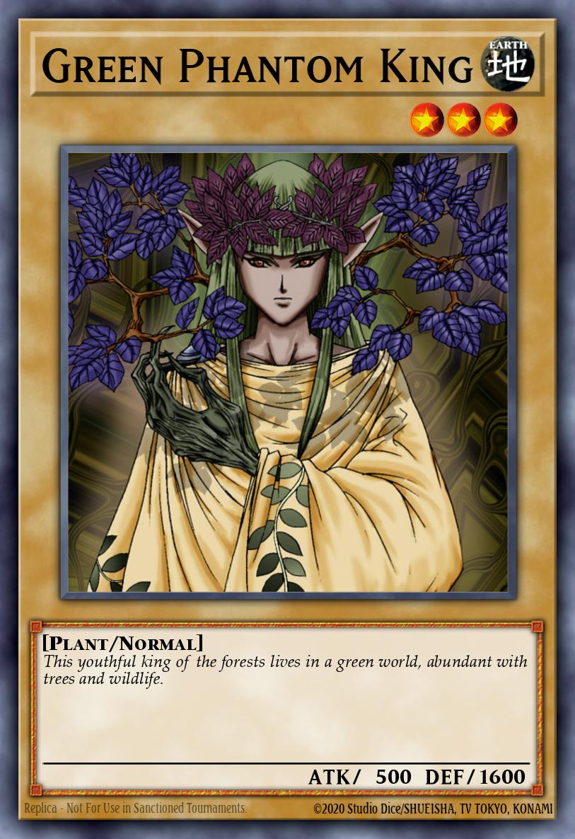Green Phantom King LOB #LOB-EN034 English Yu-Gi-Oh! card