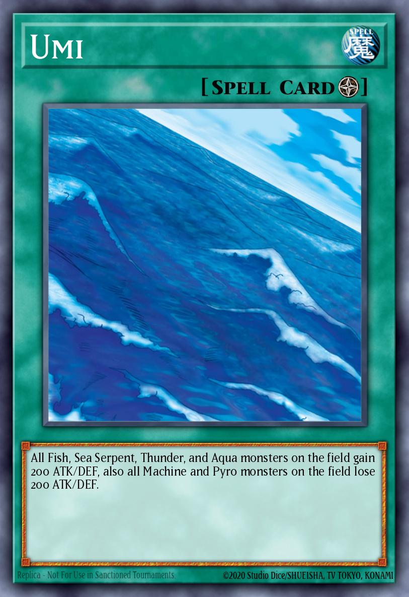 Umi LOB #LOB-EN050 English Yu-Gi-Oh! card