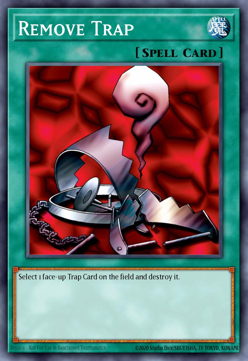 Remove Trap LOB #LOB-EN060 English Yu-Gi-Oh! card