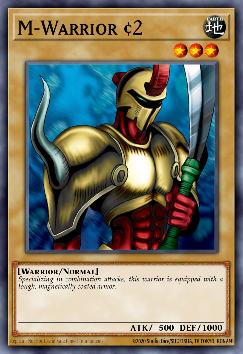 M-Warrior #2 LOB #LOB-EN077 English Yu-Gi-Oh! card