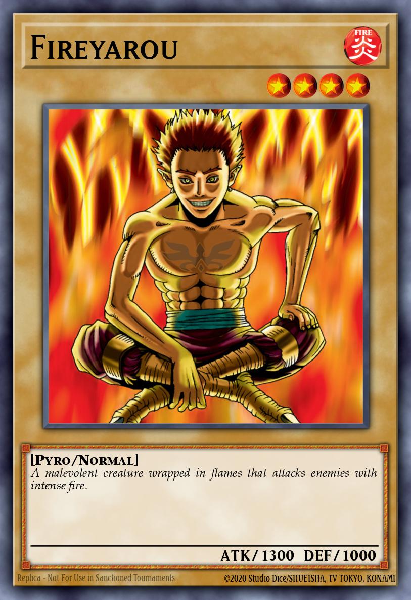 Fireyarou LOB #LOB-EN085 English Yu-Gi-Oh! card