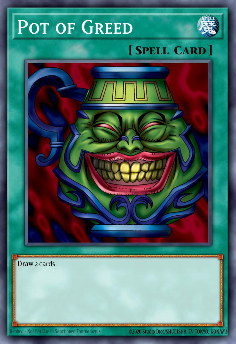 Pot of Greed LOB #LOB-EN119 English Yu-Gi-Oh! card