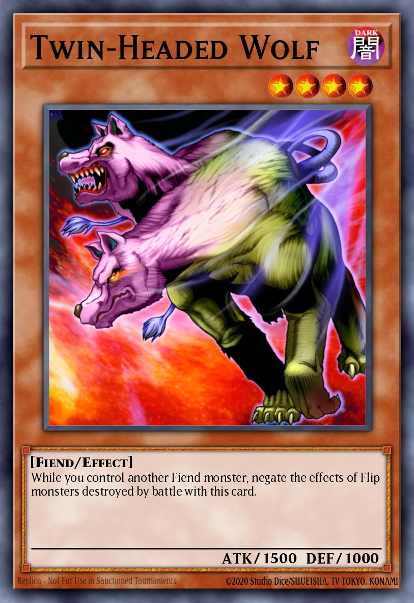 Twin-Headed Wolf LOD #LOD-008 English Yu-Gi-Oh! card