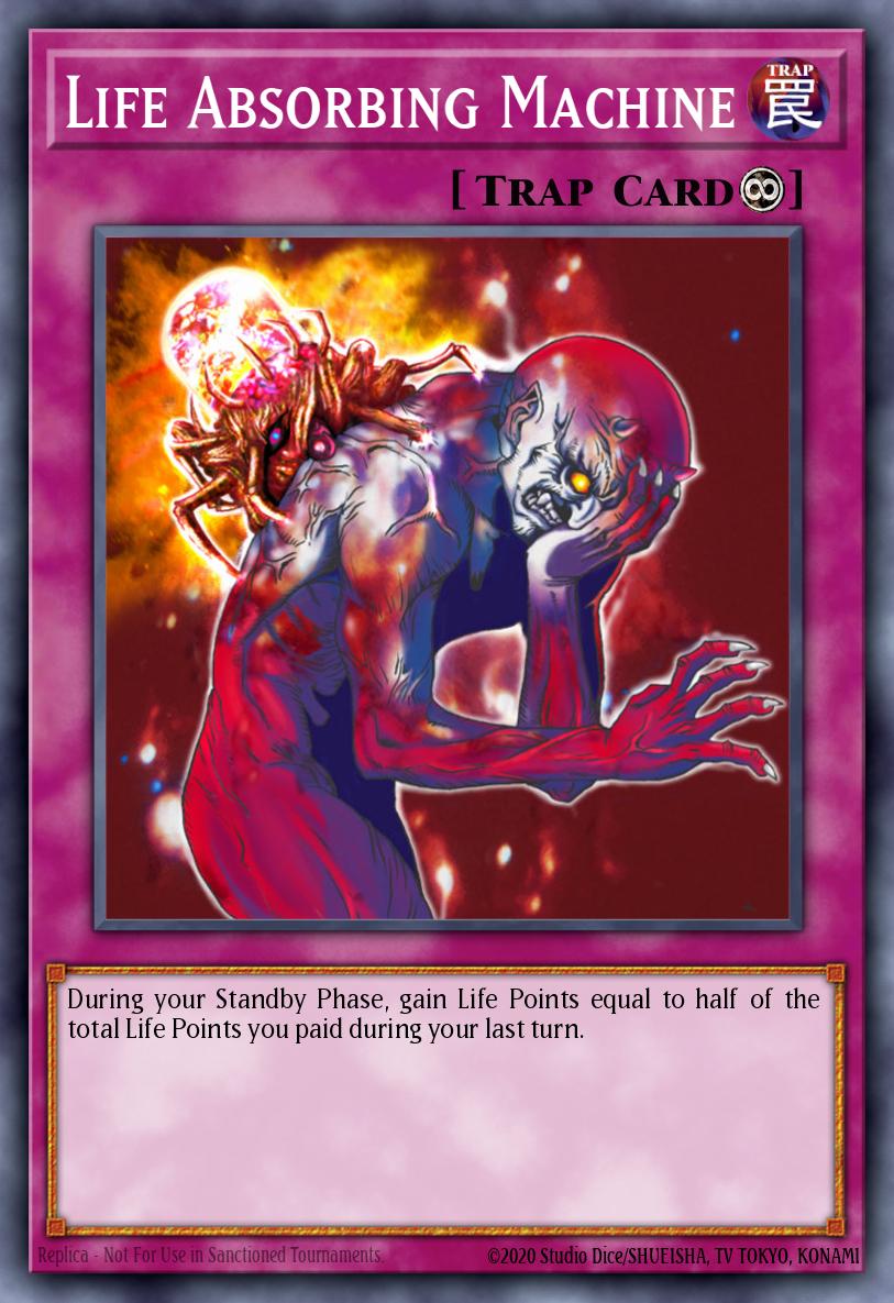Life Absorbing Machine LOD #LOD-012 English Yu-Gi-Oh! card