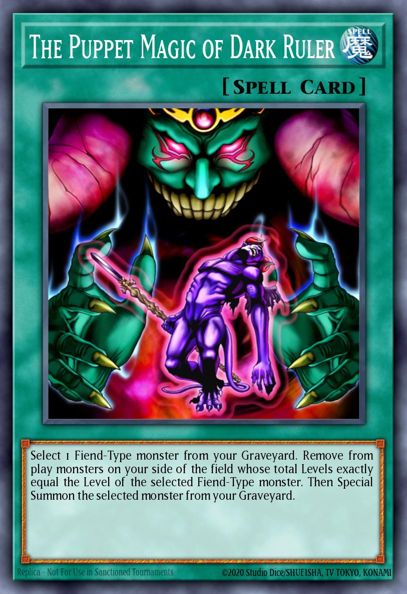 The Puppet Magic of Dark Ruler LOD #LOD-013 English Yu-Gi-Oh! card
