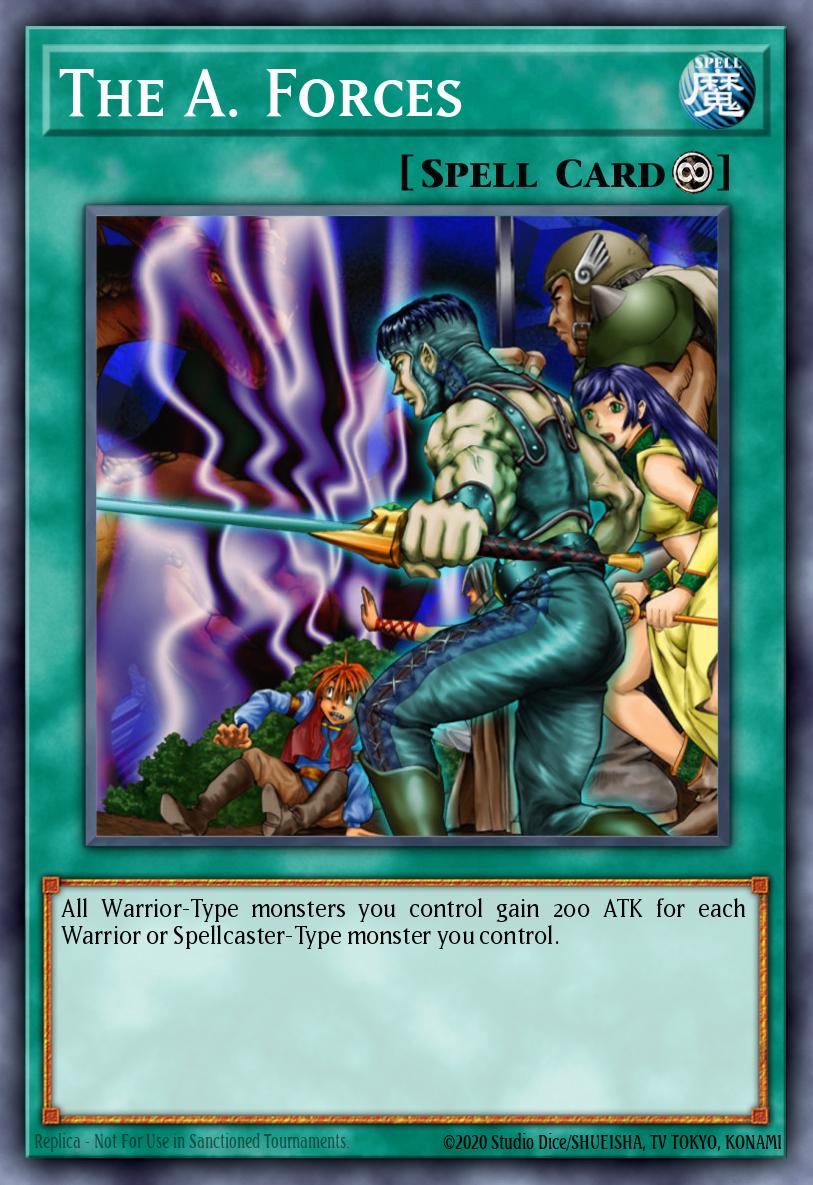 The A. Forces LOD #LOD-027 English Yu-Gi-Oh! card